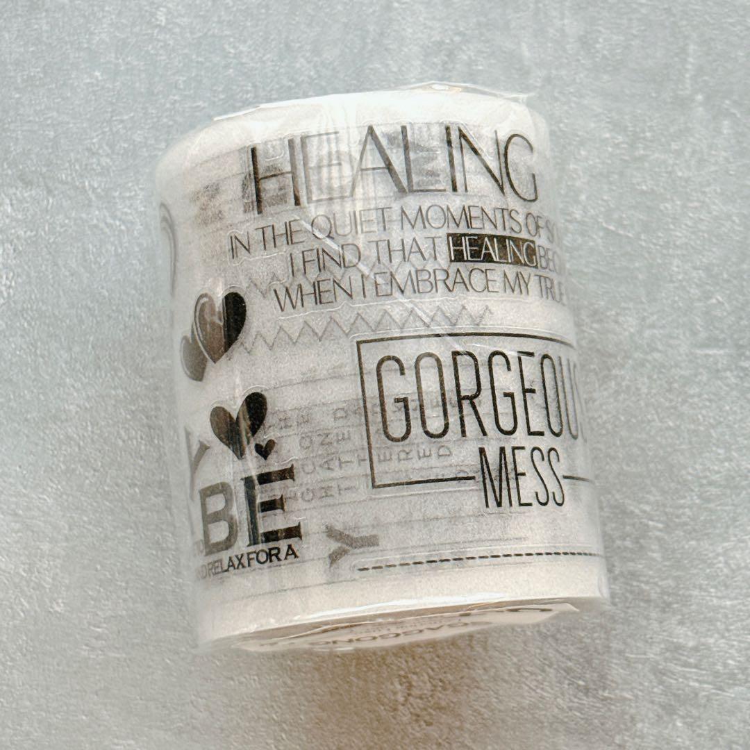 ggaggong 海外マスキングテープ　マステ 【2419】