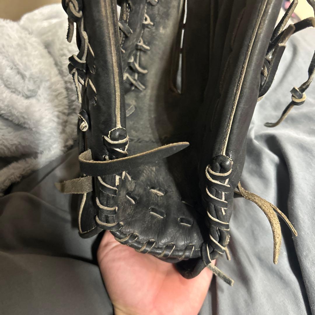 ミズノ 軟式グローブ 日本製 黒