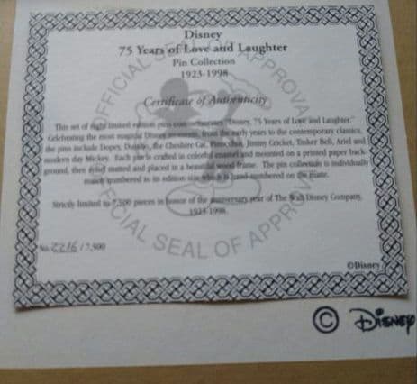 【激レア】ディズニー　入手困難　アリエル　ミッキー　75周年　限定　ピノキオ