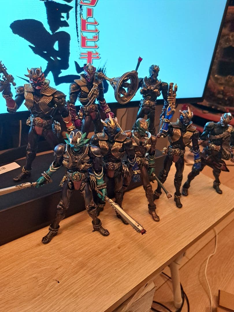 S.I.C. 仮面ライダー 響鬼　フィギュア 20体セット