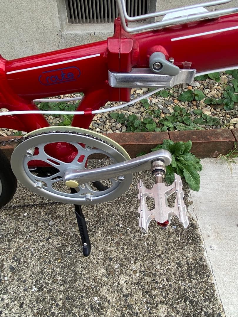 折りたたみ自転車 ダホンROUTE 新品部品多数　輪行バッグに入れて発送