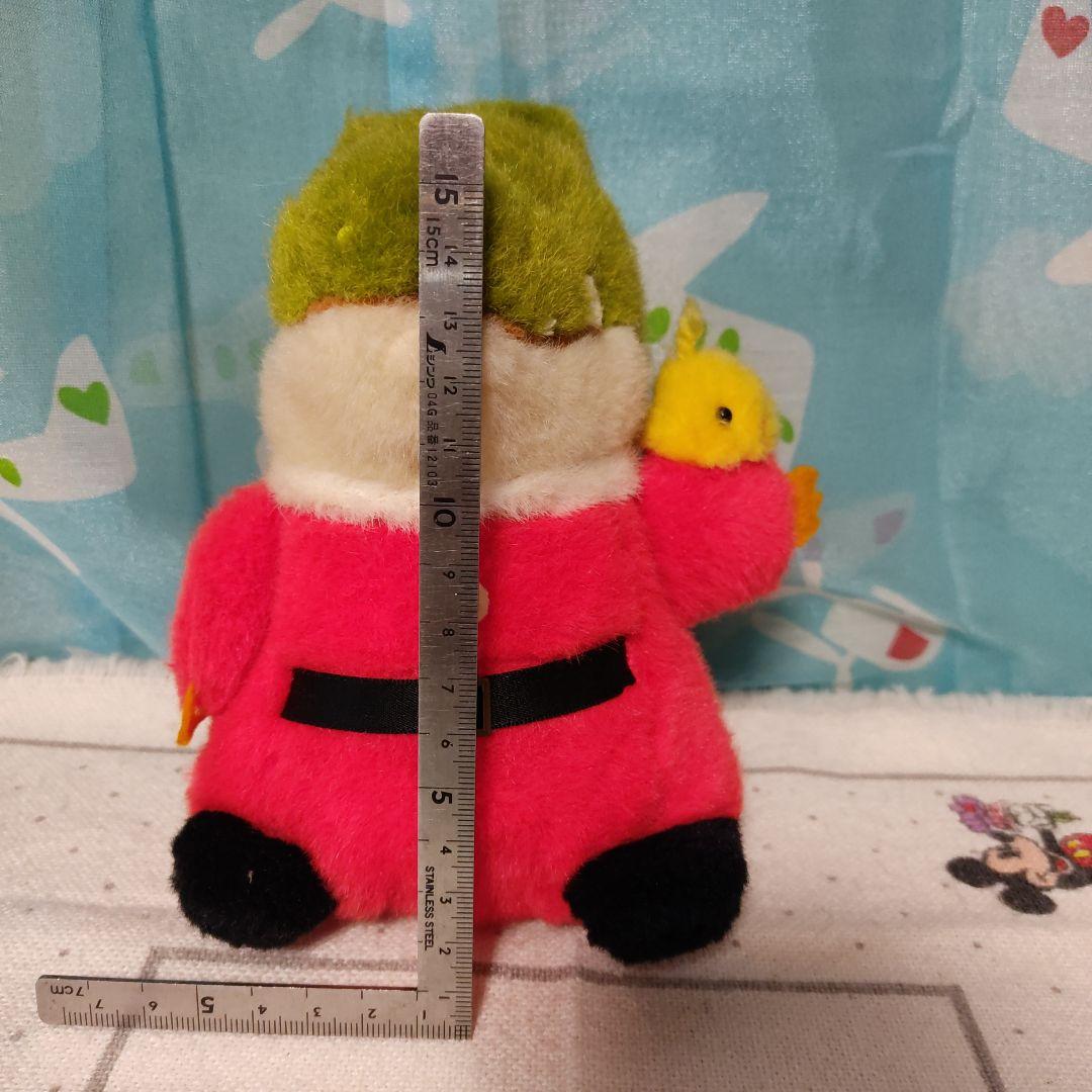 こんにちわに ぬいぐるみ レトロ サンタ セキグチ クリスマス