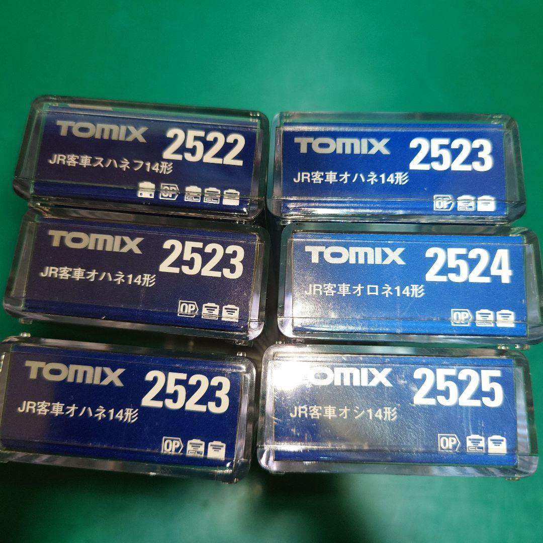 TOMIX JR客車オハネ14形 Nゲージ 6両セット