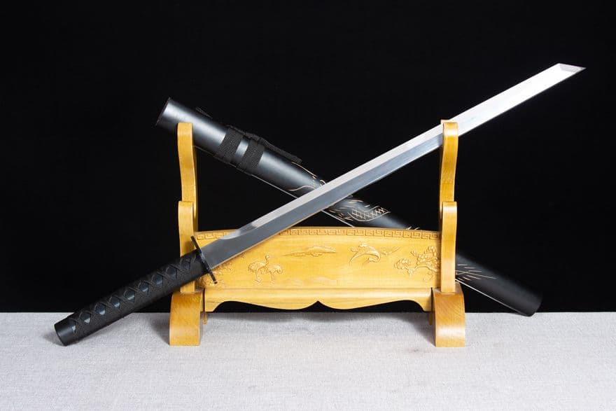 刻龍唐刀3点セット 武具　刀装具　日本刀　模造刀 居合刀