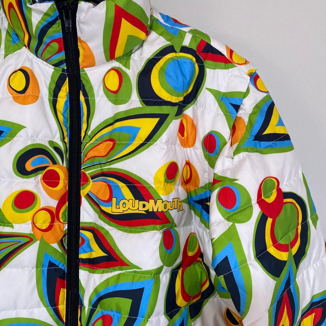 ラウドマウス LOUDMOUTH ダウンジャケットS ゴルフ ダウンベストDMW