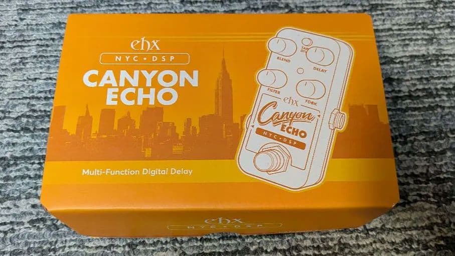 EHX CANYON ECHO ギターエフェクター