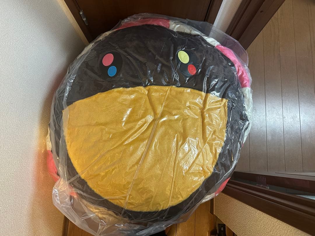 お花クッション 2m ピンクブラウン特大 希少 フラワークッション 村上隆