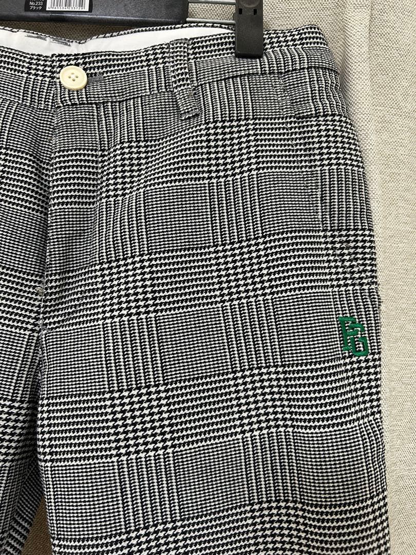 正規品 パーリーゲイツ 千鳥格子 グレンチェック柄 パンツ