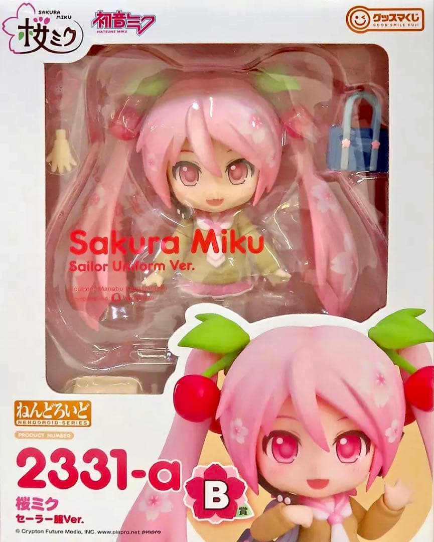 桜ミク　グッスマくじ　A賞　B賞　フィギュア　ねんどろいど