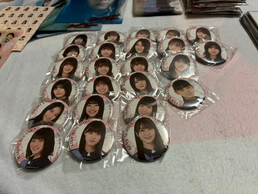 武元唯衣 秘蔵生写真 直筆サイン入り(当選通知付き) &櫻坂46グッズセット