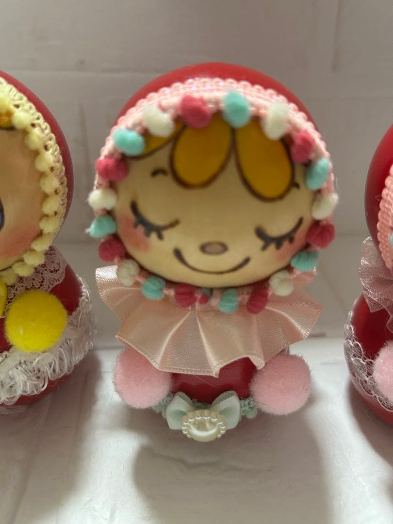 cokets. コケッツ　こけし　赤ずきん　赤ちゃん　3個セット