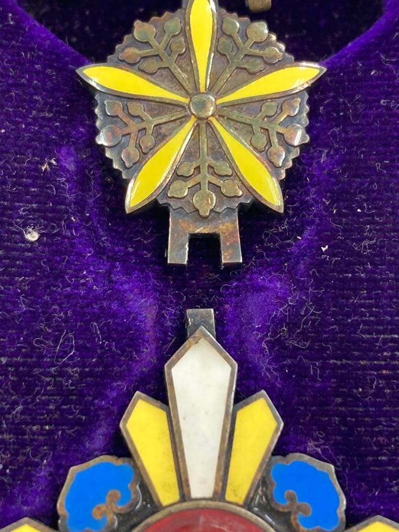 満州国勲章 満州国 勲六位景雲章 旧日本軍 大日本帝国　勲章