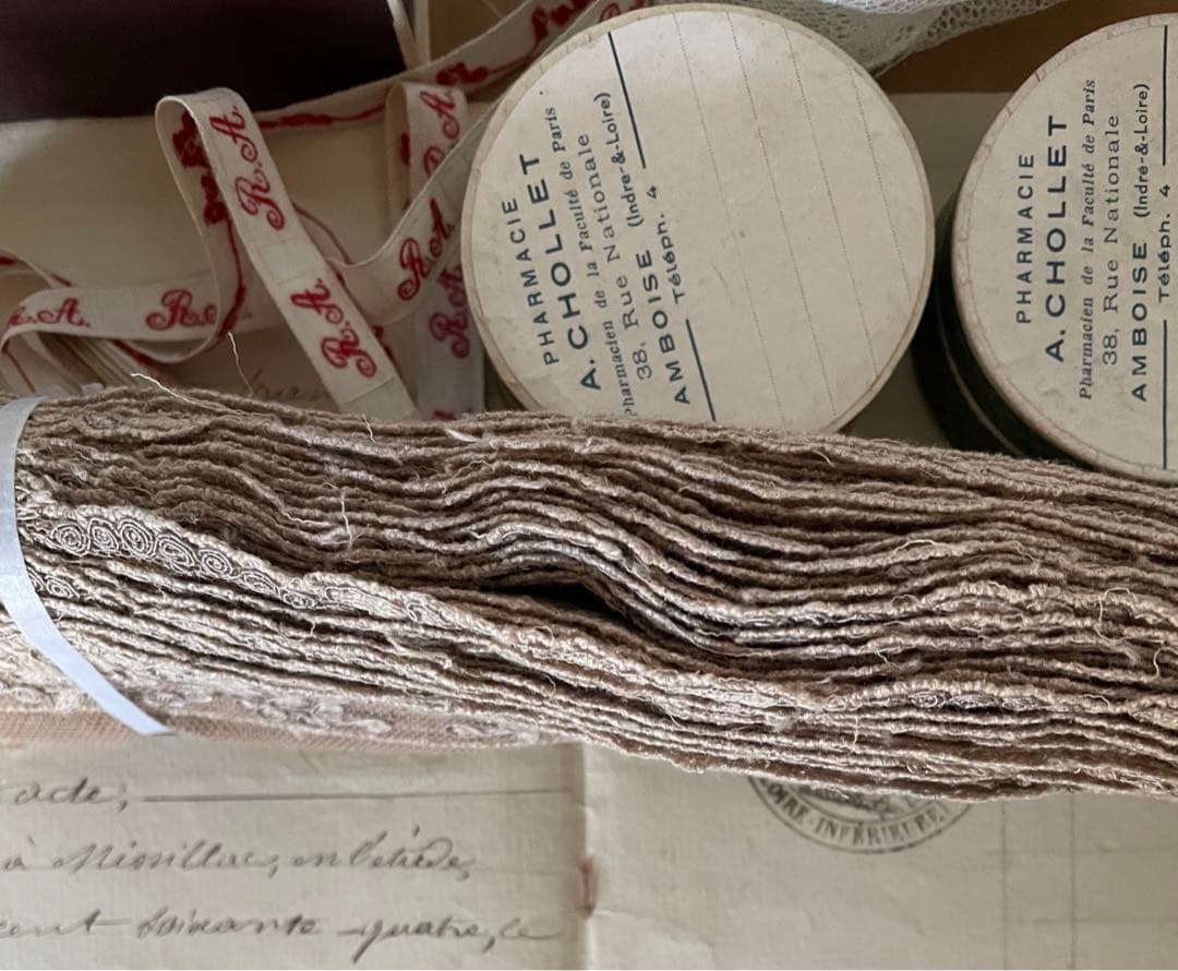 フランスアンティークレース チュールレース