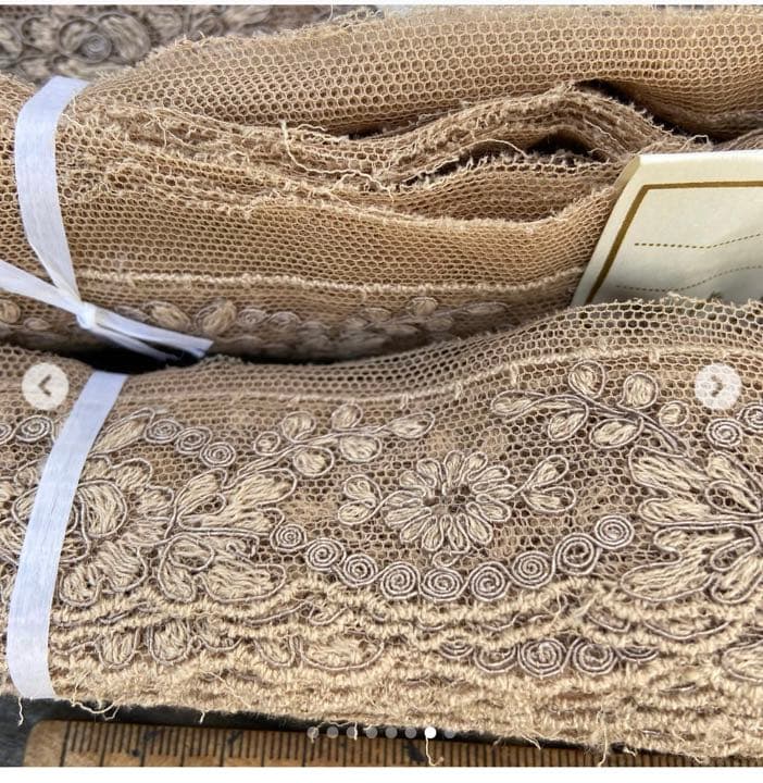 フランスアンティークレース チュールレース