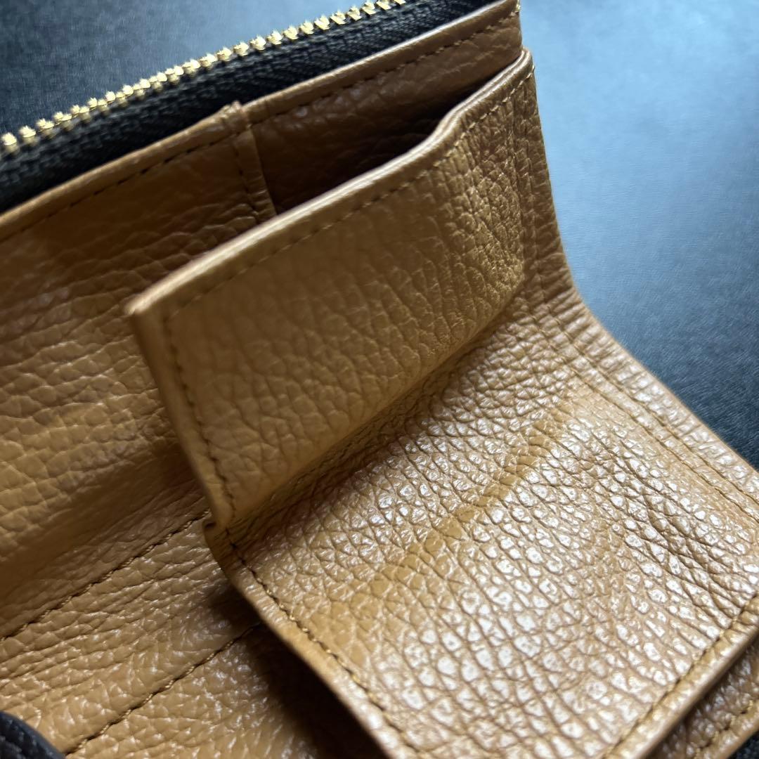 c company ルポペンケース　ダークブラウン レザー 筆箱