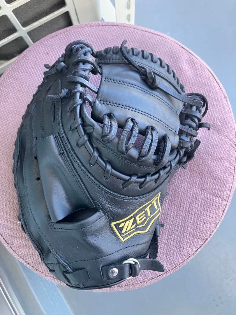 ZETT軟式キャッチャーミット ライテックス 右投げ BSCB56912A 黒