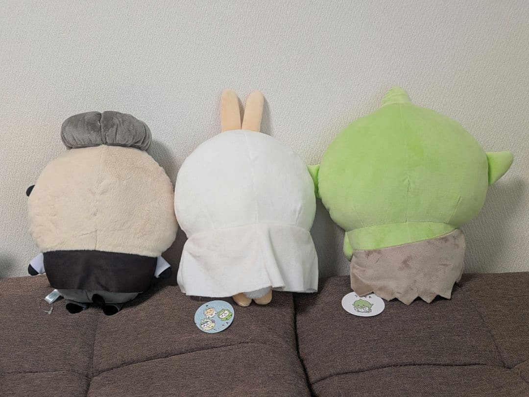 ちいかわ BIGぬいぐるみ まとめ売り うさぎ モモンガ カニ ラッコ ゴブリン