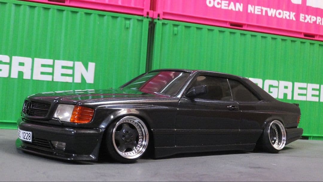 くまこう　1/24メルセデスベンツ AMG ワイドver＋1/24ハネベン