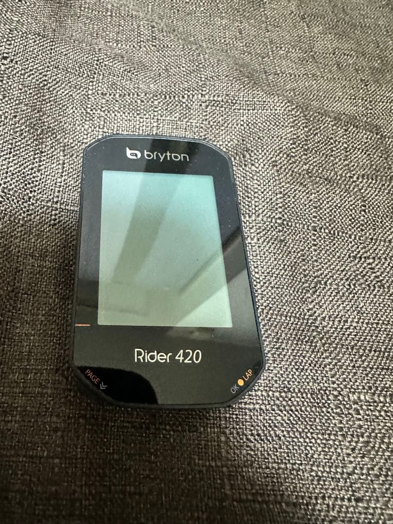 Bryton Rider 420 （ケイデンス・心拍センサー付属）