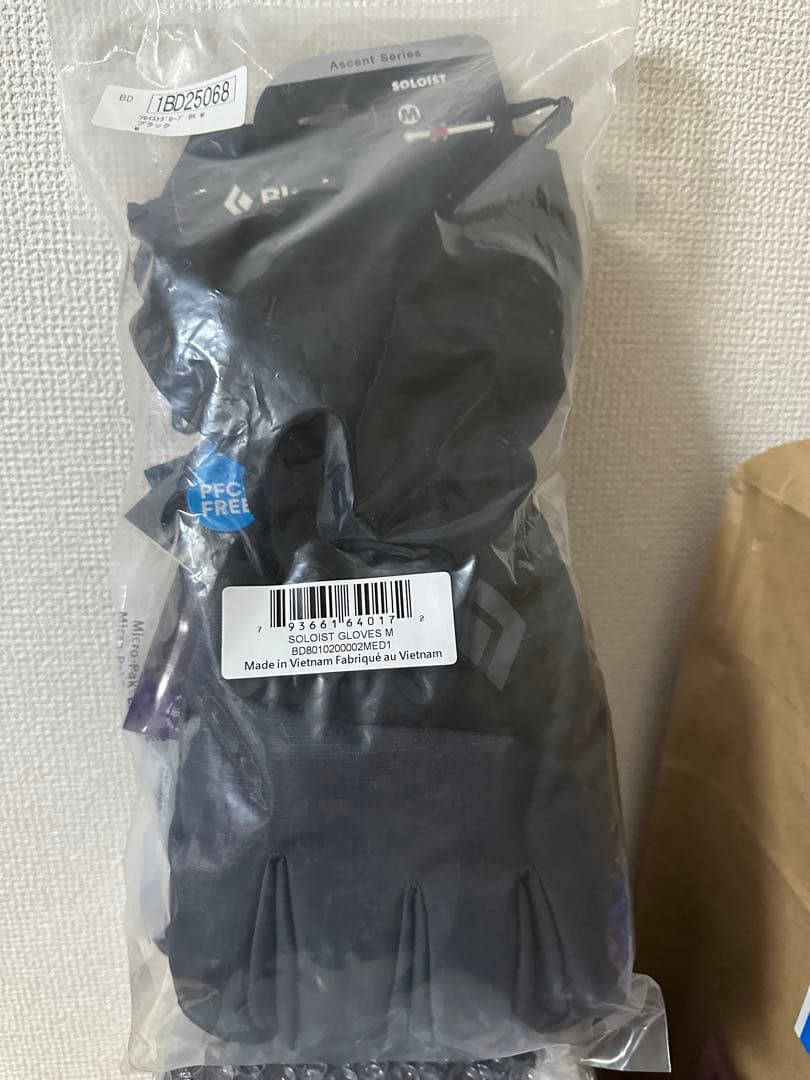  ソロイストグローブ Mサイズ ブラック