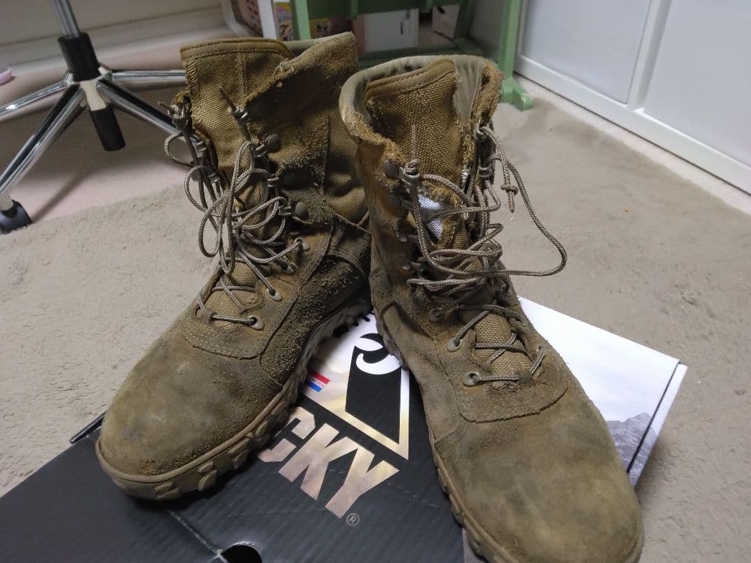 Rocky ミリタリーブーツ RKC053 コヨーテブラウン 9 W