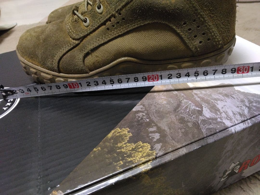 Rocky ミリタリーブーツ RKC053 コヨーテブラウン 9 W