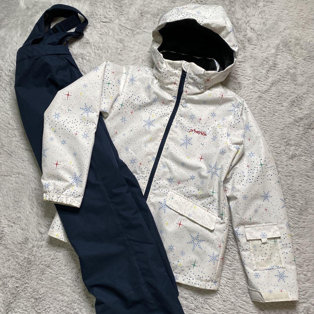 フェニックス　phoenix スキーウェア　上下セット 160 サイズ調整可能