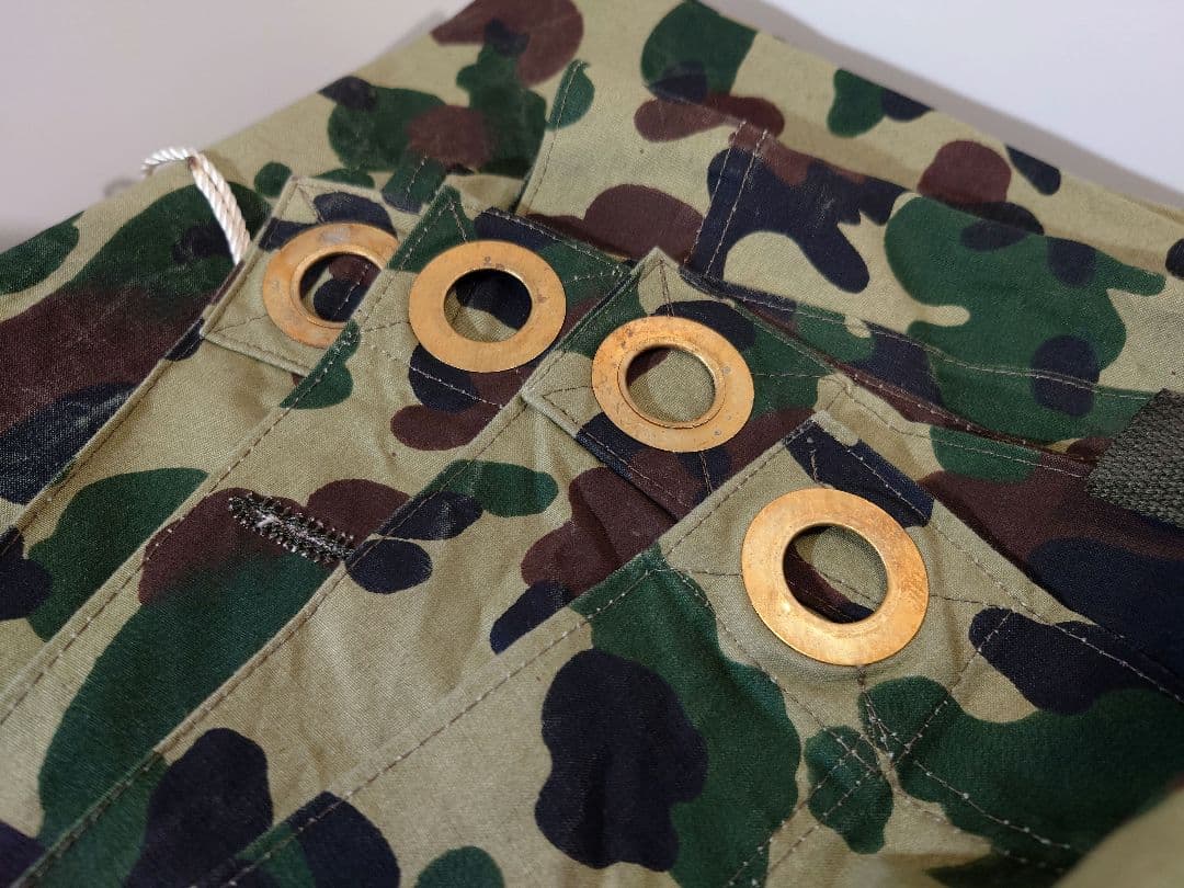 最終値下げ　ルーマニア軍幕　4枚セット　アメーバ迷彩　美品