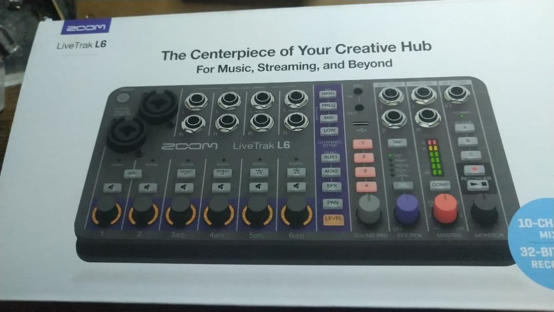 ZOOM LiveTrak L6 デジタルミキサー
