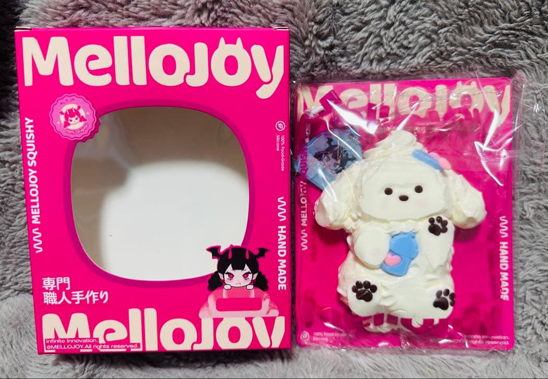mellojoy メロジョイ　アニマル　クリームわん　ゆきこ　スクイーズ