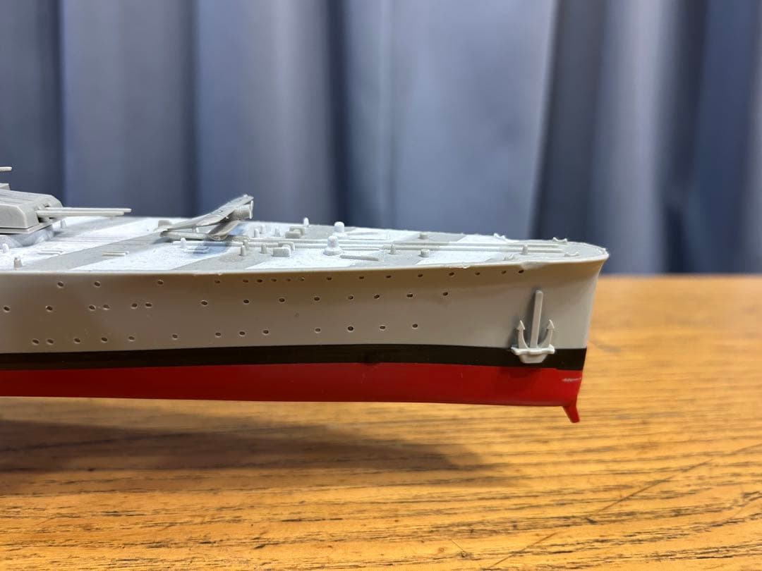 イタリア高速巡洋艦ポーラ1/350サイズ精密製作、完成品送料込み販売