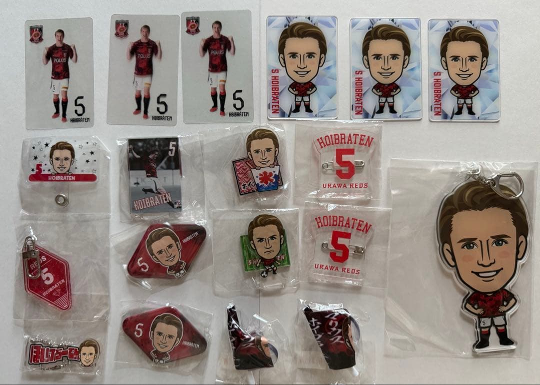 浦和レッズ　スタジアムガチャセット　マリウスホイブラーテン