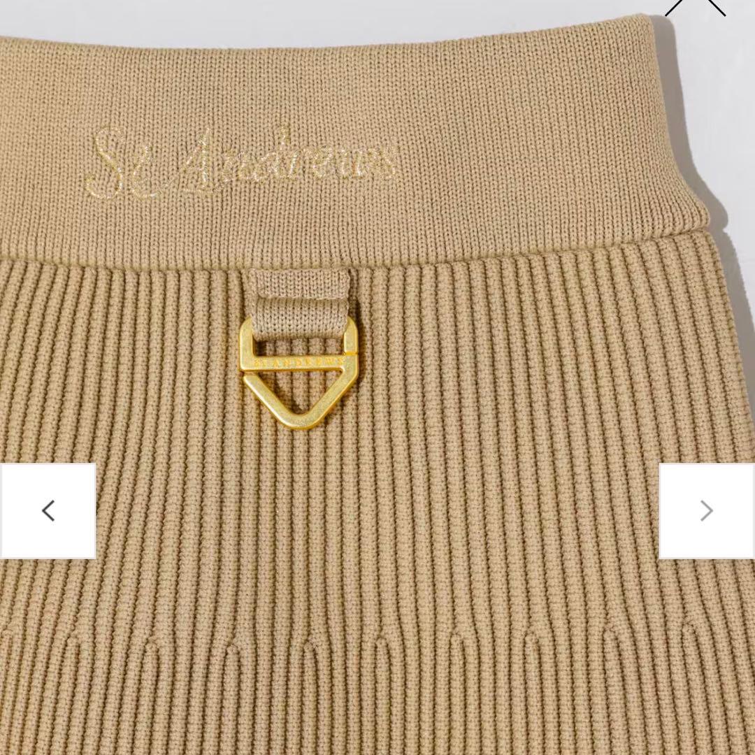 セントアンドリュース　レディースゴルフウェア　スカート　ベージュ