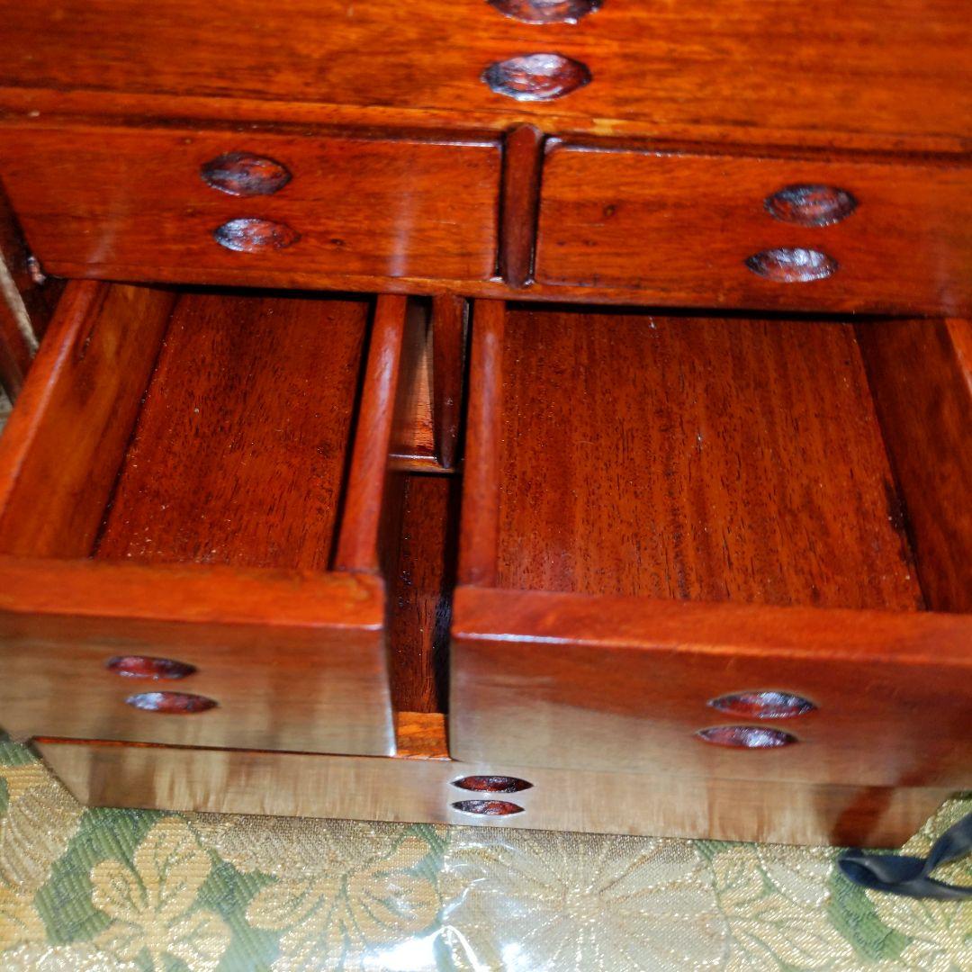 【最終価格】 書道篆刻　唐木　印箪笥