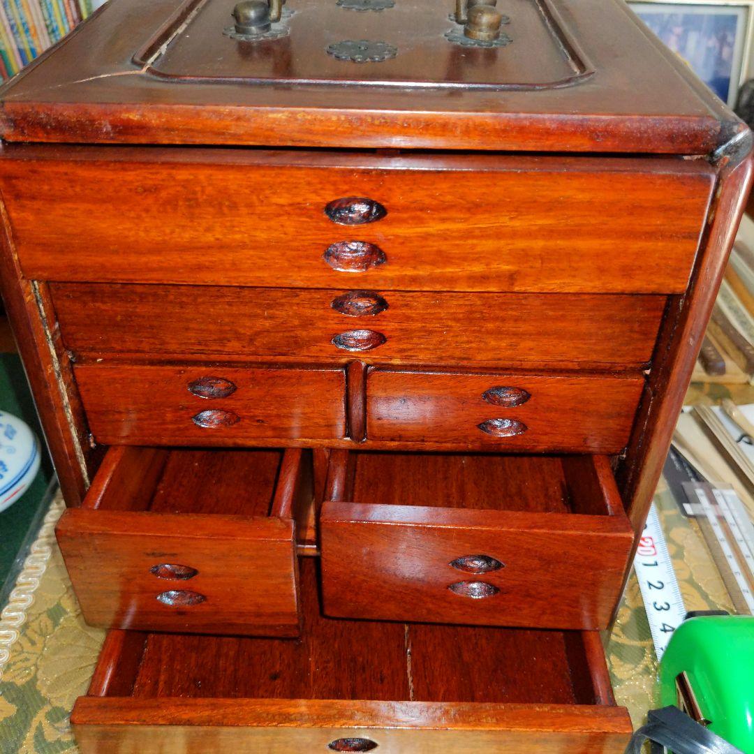 【最終価格】 書道篆刻　唐木　印箪笥