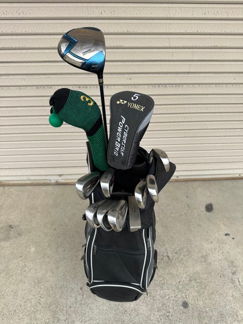 LEGSUSキャディバッグ ゴルフクラブセット