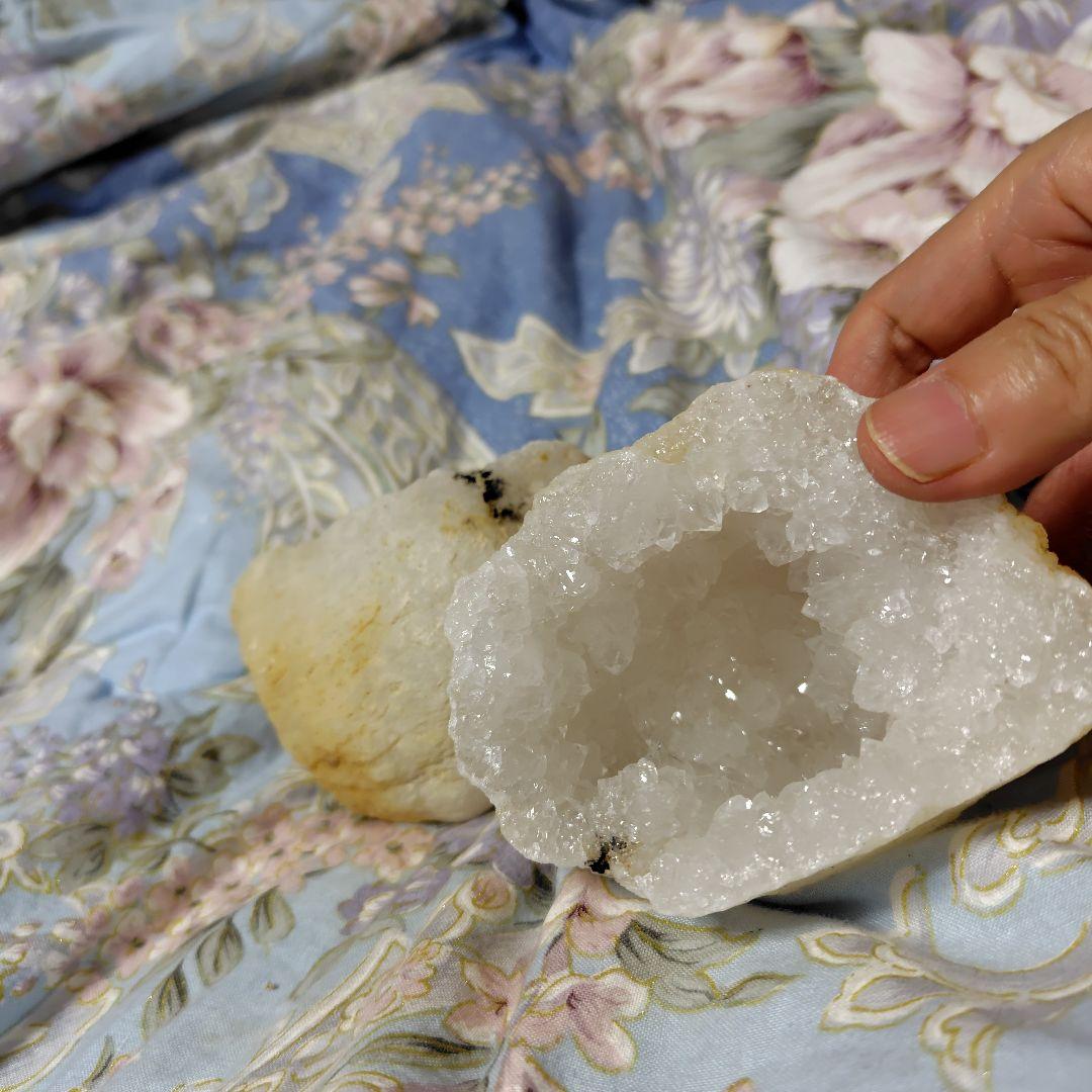 水晶ジオード1対❤合計820g❤