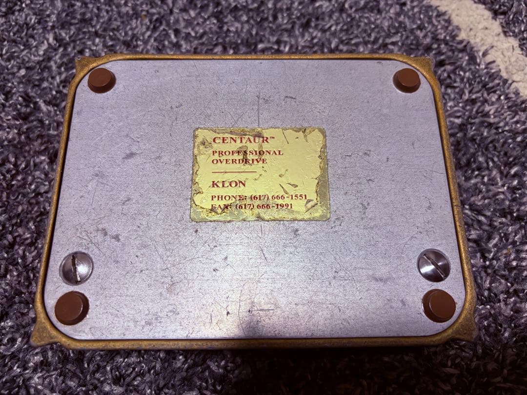 Klon Centaur Short Tail 付属品完備　おまけ付き