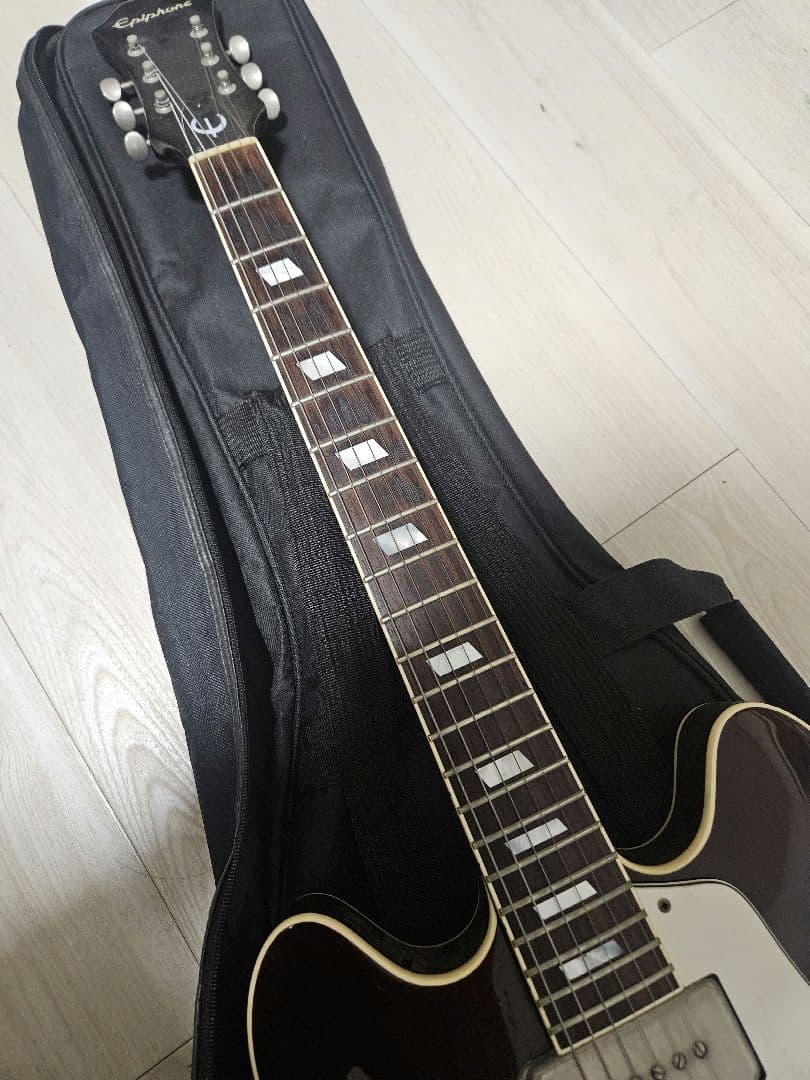 超希少OASISボーンヘッド同型寺田製87年初年度EpiphoneCasino