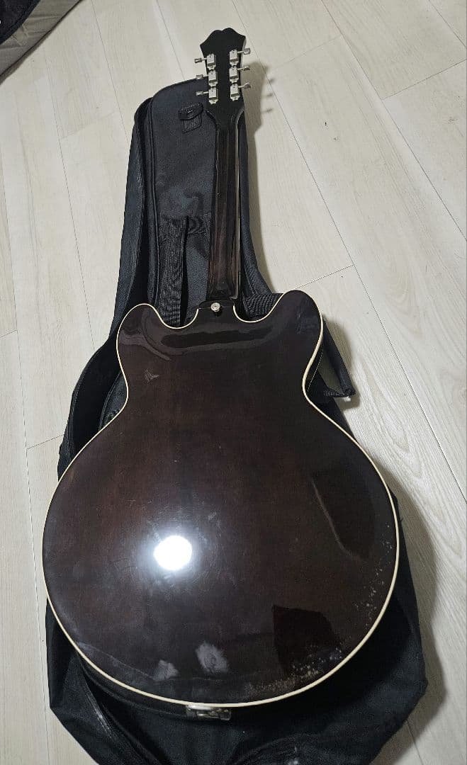 超希少OASISボーンヘッド同型寺田製87年初年度EpiphoneCasino