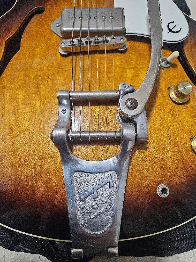 超希少OASISボーンヘッド同型寺田製87年初年度EpiphoneCasino