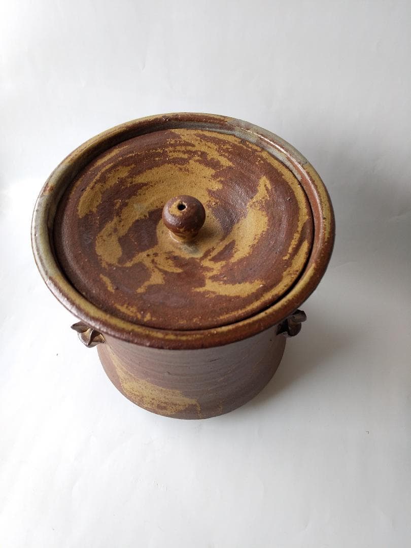 水指 小糸焼 飛騨小糸窯 長倉三朗 作 共箱 栞 茶道具 茶器 逸品 美品 です