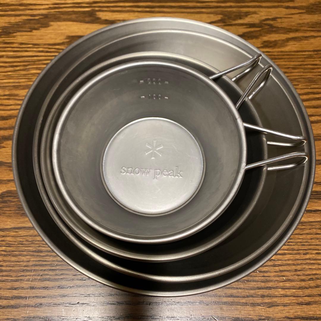 スノーピーク　テーブルウェアセット