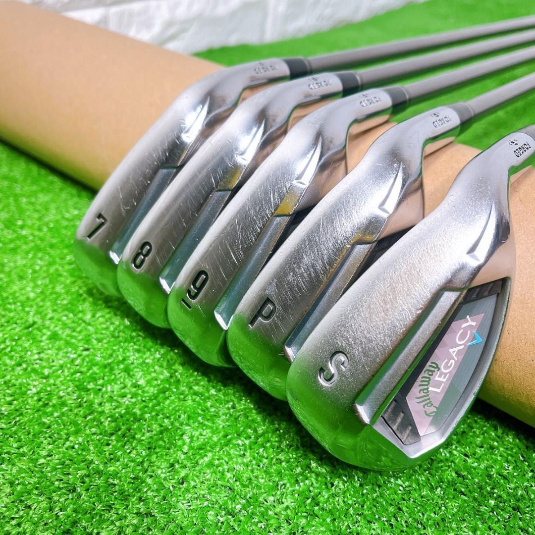 レディース キャロウェイ レガシー アイアン5本セット 女性 ゴルフクラブ 人気