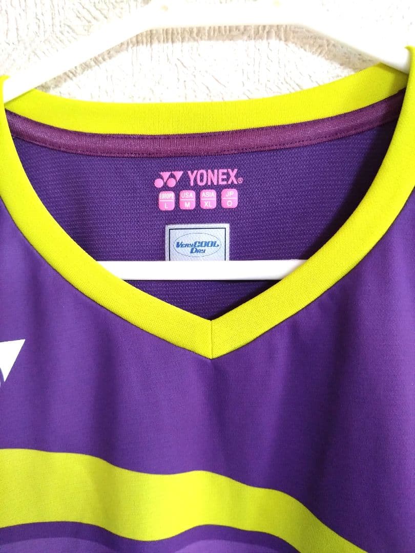 YONEXヨネックス　非売品希少パープル系レディースゲームウェアO
