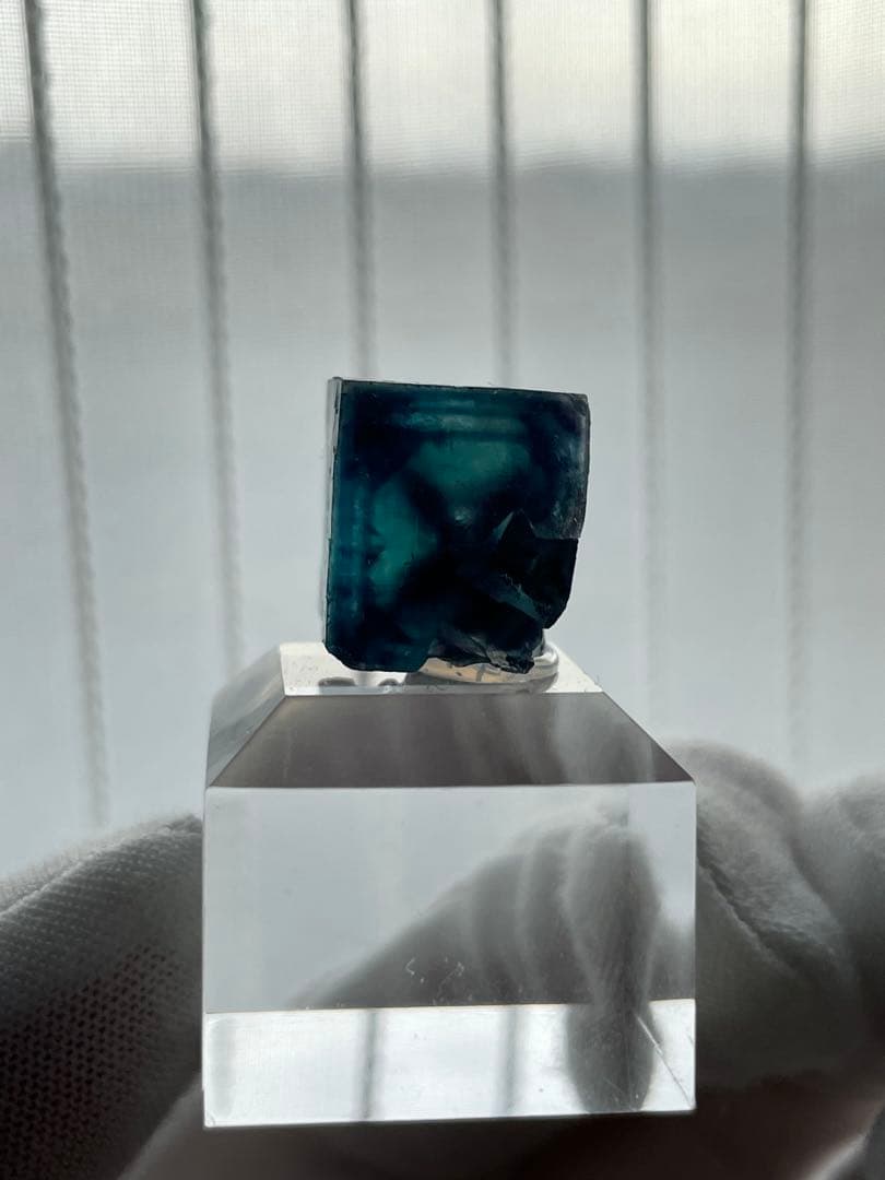 希少オコルスナミビア　フローライトBlue butterfly pocket