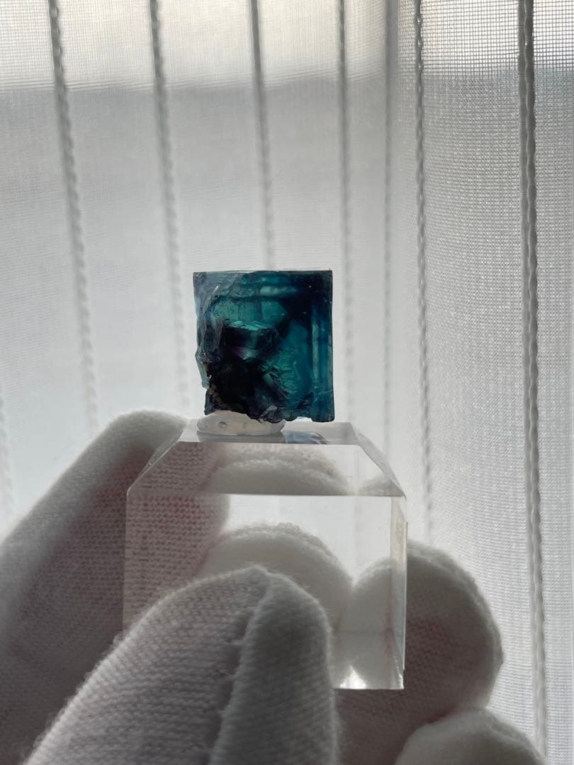 希少オコルスナミビア　フローライトBlue butterfly pocket