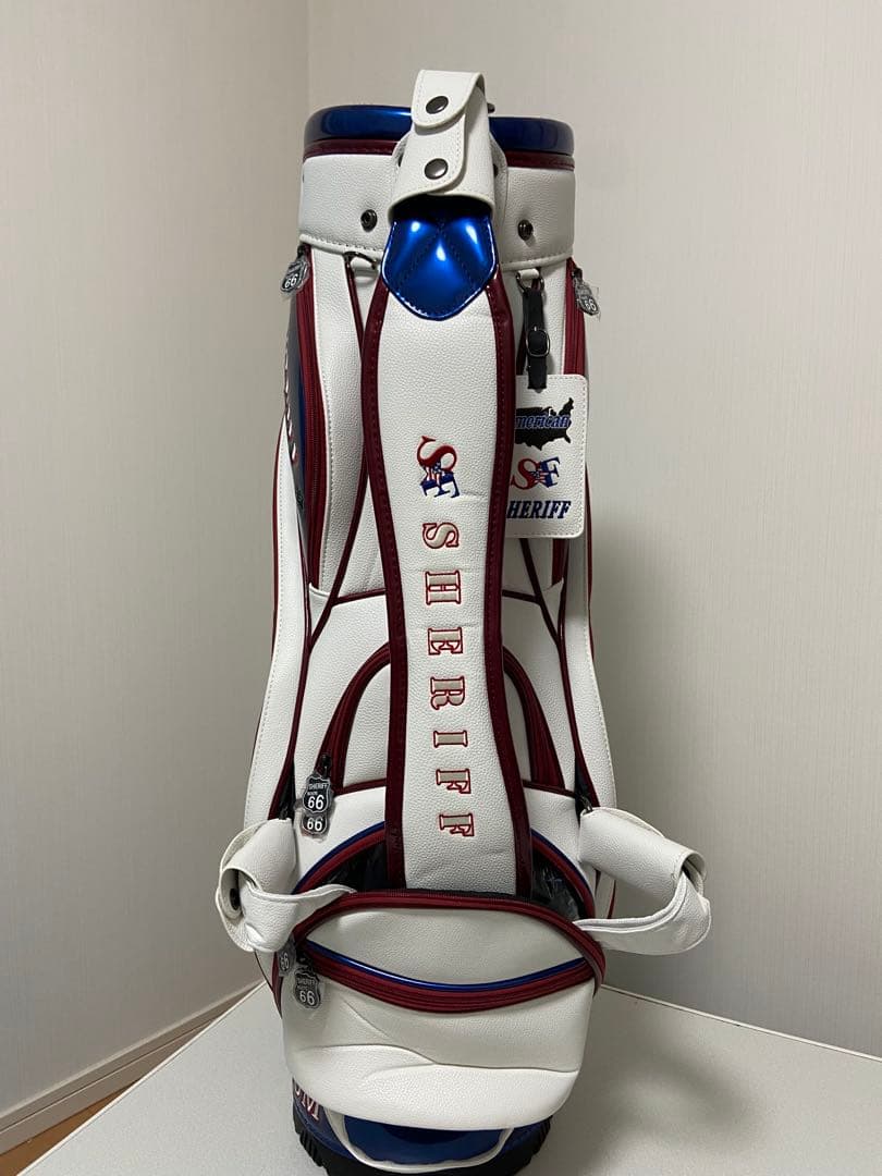 美品⭐︎SHERIFF プレミアムゴルフキャディバッグ