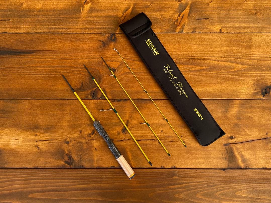 4ピース　パックロッド　トラウトロッド　山女魚　岩魚　コンパクトロッド　渓流釣り