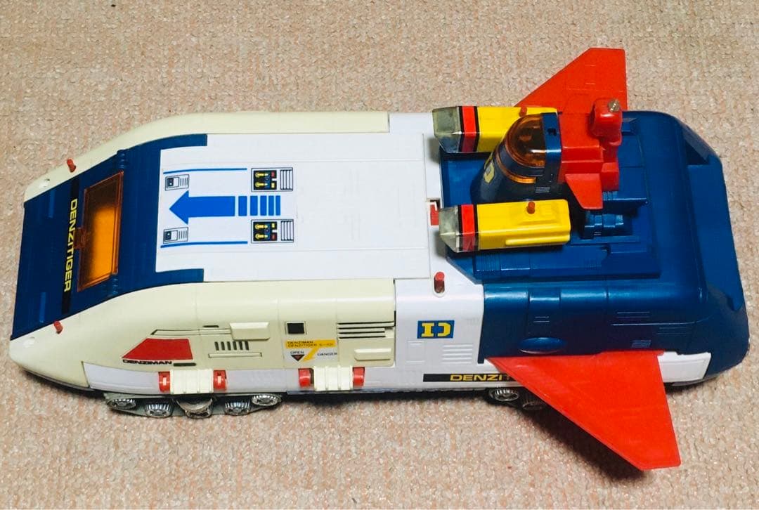 【超入手困難】ポピー DX デンジタイガー 電子戦隊デンジマン 箱付き 当時物